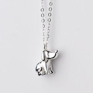 925 Sterling Silver Dog Necklace