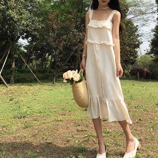 Midi Spaghetti Strap Dress