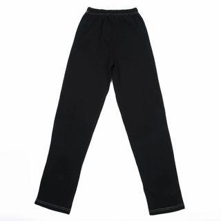 High Waist Safety Pin Straight Leg Pants