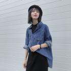 Loose-fit Denim Shirt Jacket