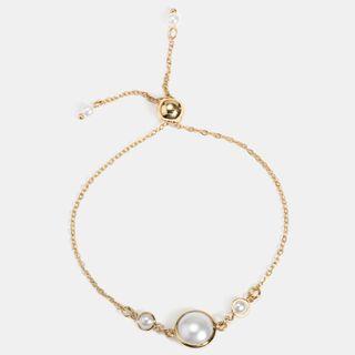 Faux Pearl Bracelet Bracelet - One Size