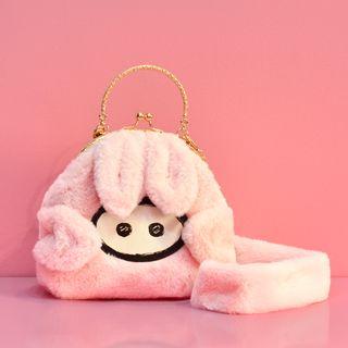 Pig Nose Print Crossbody Bag As Shown In Figure - One Size
