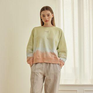 Over-fit Tie-dye Sweatshirt