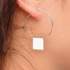Square-accent Earrings
