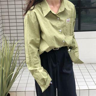 Plain Applique Shirt