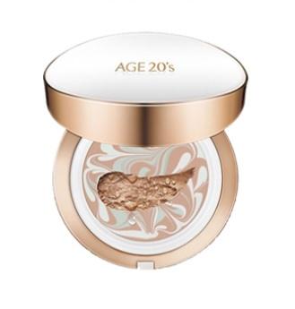 Age 20s - Signature Essence Cover Pact Long Stay Spf 50+ Pa+++ (#021 Light Beige) (white Latte) 14g X 2 Pcs