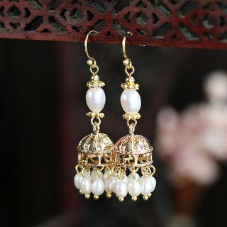 Freshwater Pearl Fringed Earring