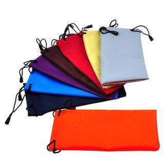 Plain Drawstring Glasses Pouch