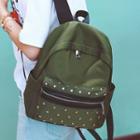 Star Studded Canvas Backpack