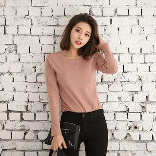 Round-hem M Lange T-shirt