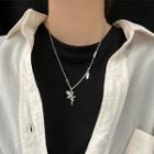 925 Sterling Silver Fairy Pendant Necklace
