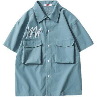 Short-sleeve Pocketed Cargo Shirt