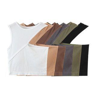 Cut-out Asymmetrical Tank Top