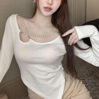 Irregular Cropped T-shirt