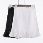 Ruffle Hem Lace Skirt