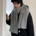 Plain Knitted Scarf