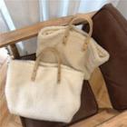 Shearling Tote Bag