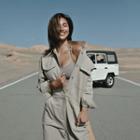 Long-sleeve Cargo Sports Jumpsuit