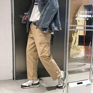 Straight Cut Cargo Pants