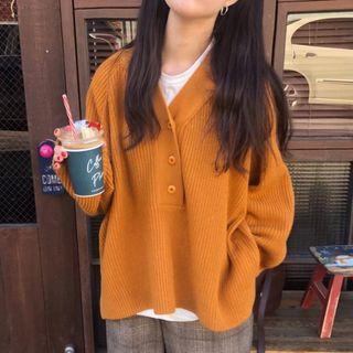Half-button Sweater