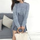 Melange Sweater Sweater - Blue - One Size