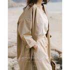 Cuff-sleeve Open-front Jacket