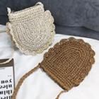 Woven Crossbody Pouch