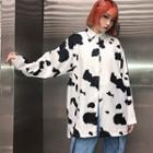 Cow Print Shirt As Shown In Figure - One Size