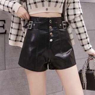 Buckle Detail Shorts