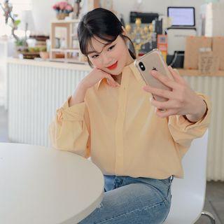 Drop-shoulder Oversize Shirt