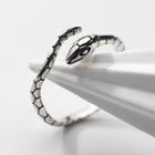 Snake Sterling Silver Open Ring 1 Piece - S925 Silver - Silver - One Size