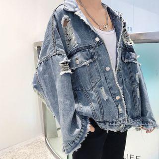 Distressed Jeans Jacket