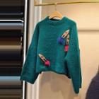Rocket Sweater Green - One Size
