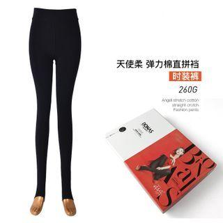 Plain Tights S8308 - Black - One Size