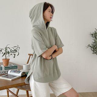 Raglan Dip-back Hoodie