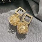 Bird Nest Pearl Earring Gold - One Size