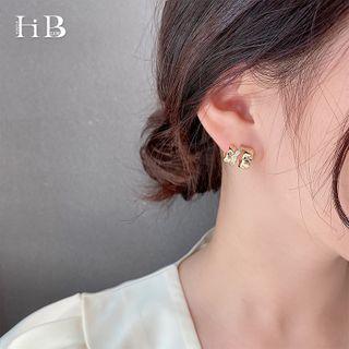 Asymmetric Earring Set 1 Pair - As Shown In Figure - One Size