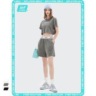 Details Loose Cotton Shorts