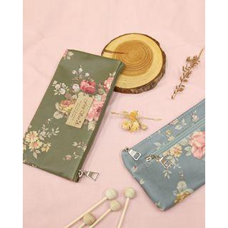 Flower Print Pouch