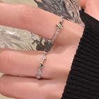 Butterfly / Heart Alloy Ring / Set