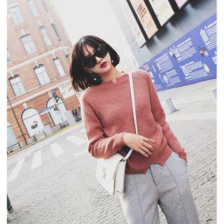 Perforated Thick Sweater