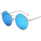 Cross Brow Bar Colored Lens Sunglasses