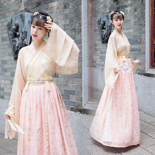 Hanfu Top / Maxi Skirt / Set