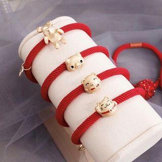 Red String Hair Tie (various Designs)
