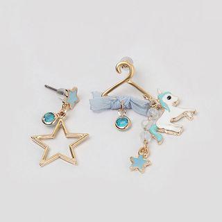 Star Unicorn Earrings