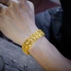 Gold Plated Wheat Bracelet