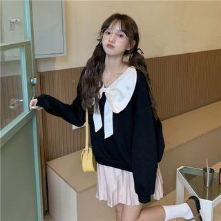 Reversible Bow Sweatshirt