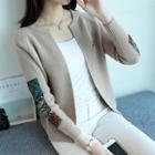 Pattern Panel Cardigan