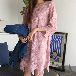 Laced Shift Dress