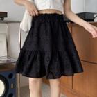 Pointelle A-line Skirt